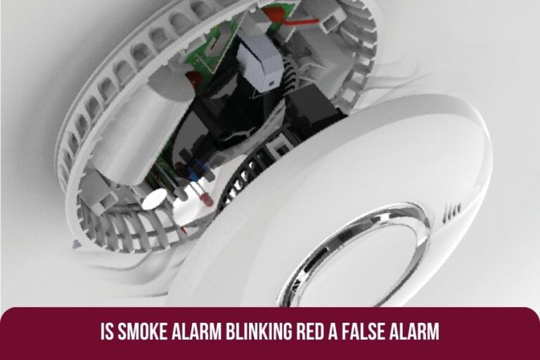 Is Smoke Alarm Blinking Red a False Alarm?
